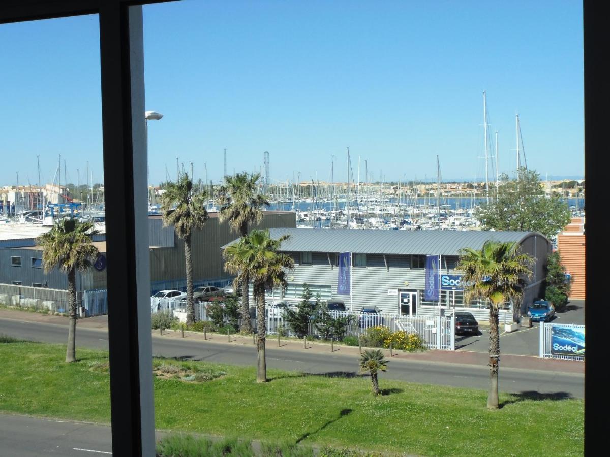 Cap D'Agde 300M Plage Du Mole,Vue Port,Parking,Lave Linge,Piscine公寓 外观 照片